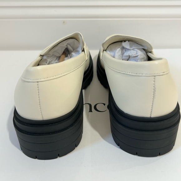 Quince Italian Leather Lug Sole Loafer Bone Cream Women's Sizes 7 and 8 NEW - Picture 5 of 12